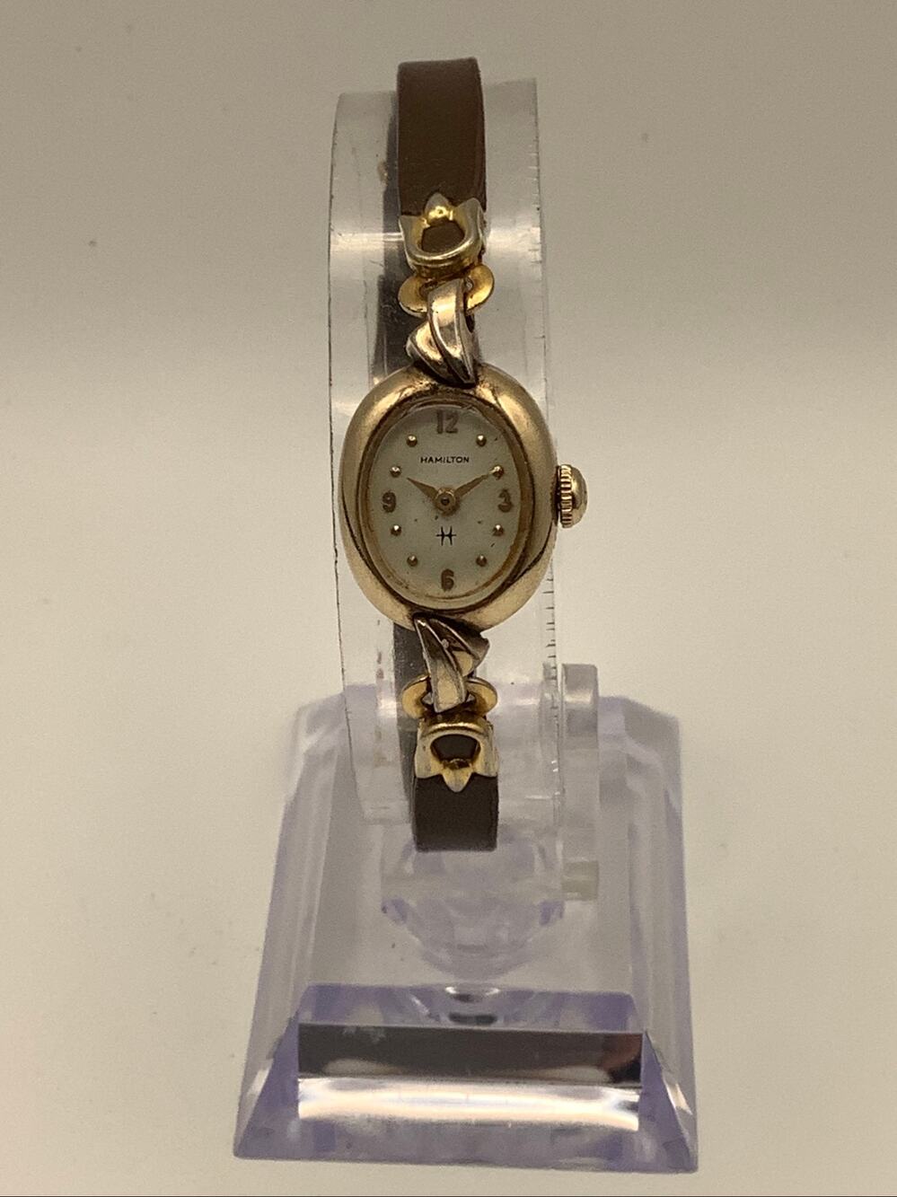Vintage Hamilton 10K RGP Women's Watch Sub-Dial
